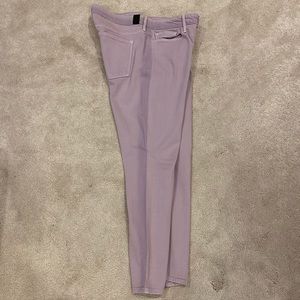 Vince. Lilac & Lavender 2-Tone Ankle Length Jeans